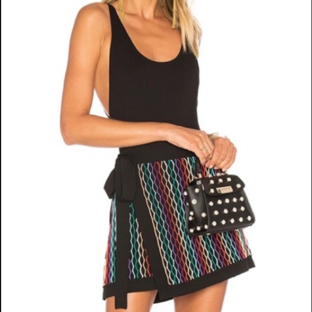 EUC- NBD Benton Skirt in Rainbow